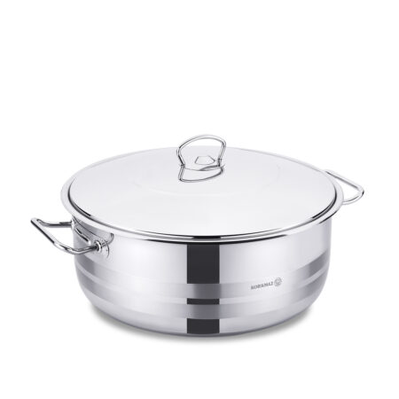 قابلمه کوتاه 40*17.0 سانتیمتر 20.0 لیتر استیل براق مگا کرکماز 1947