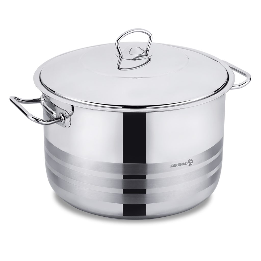 قابلمه 45*30 سانتیمتر 45.0 لیتر استیل براق مگا کرکماز 1950