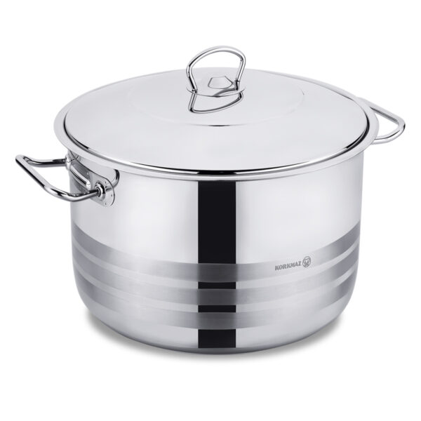 قابلمه 45*30 سانتیمتر 45.0 لیتر استیل براق مگا کرکماز 1950