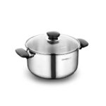 قابلمه 22*11.0 سانتیمتر 4.0 لیتر استیل براق کاپا کرکماز 1686-1