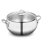 قابلمه 20*10.0 سانتیمتر 3.5 لیتر استیل براق تامبیک کرکماز 1073