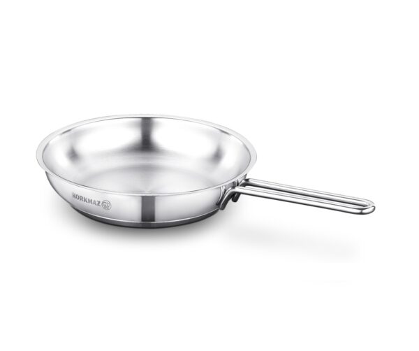 تابه 24*5.0 سانتیمتر 1.8 لیتر استیل براق تامبیک کرکماز 1080