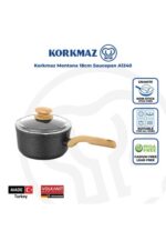 روغن داغ کن 18*9 سانتیمتر 2.0 لیتر مشکی مونتانا کرکماز 1240 - تصویر 3