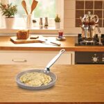 تابه کرپ 26 سانتیمتر بژ گرانیتا کرکماز 1270 - تصویر 2