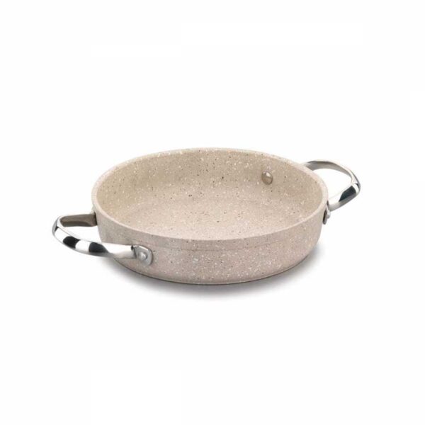 املت ‍‍‍‍‍‍‍‍‍‍‍‍‍‍‍‍‍‍‍‍‍‍‍‍‍‍‍پز نچسب 20 سانتیمتر بژ گرانیتا کرکماز 1271 - تصویر 1