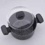 قابلمه 20*10.5 سانتیمتر 3.0 لیتر مشکی اورنلا کرکماز 1341 - تصویر 2