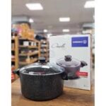 قابلمه 28*14.5 سانتیمتر 8.0 لیتر مشکی اورنلا کرکماز 1343 - تصویر 3