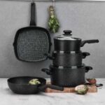 قابلمه کوتاه 26*7 سانتیمتر 3.5 لیتر مشکی اورنلا کرکماز 1344 - تصویر 3