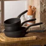 تابه نچسب  24*5.0 سانتیمتر 2.0 لیتر مشکی گستو پلاس کرکماز 1366 - تصویر 2