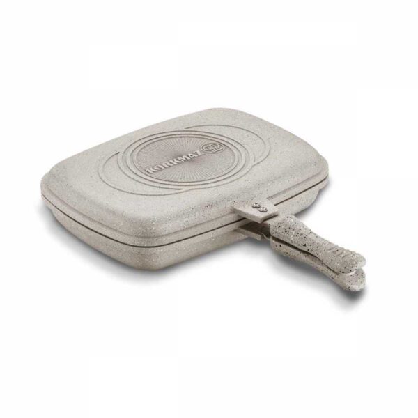 تابه دوطرفه نچسب 34*25*8 سانتیمتر بژ دوپلو کرکماز 1469-1 - تصویر 1