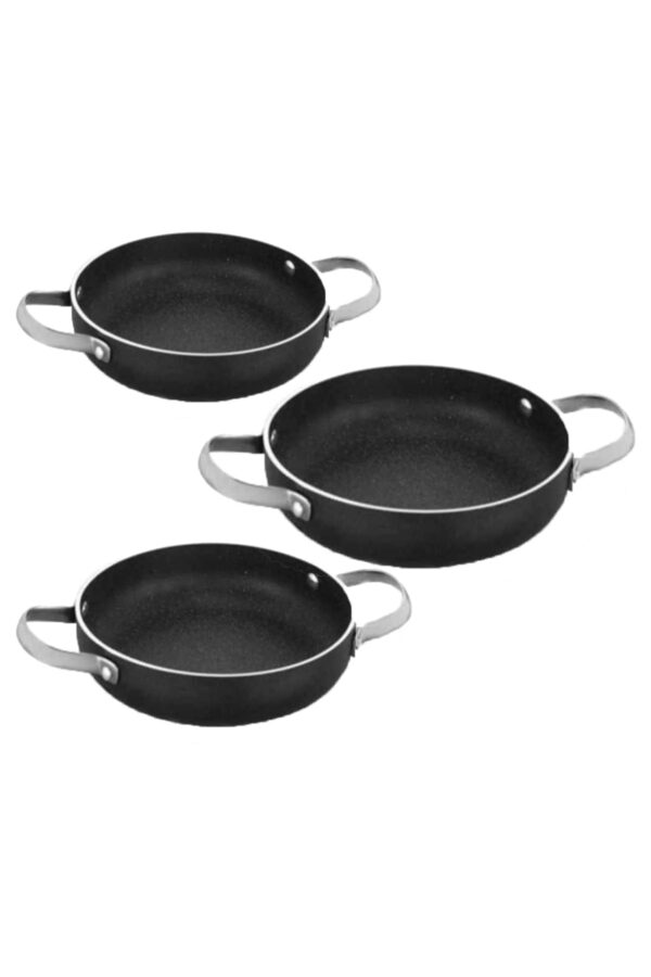 املت پز گالاکسی 18 سانتیمتر مشکی کرکماز 1837