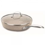 تابه تکدست با درب 24*4.7 سانتیمتر 2.0 لیتر بژ گرانیتا کرکماز 1855-1