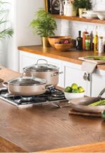 روغن داغ کن 18*8.3 سانتیمتر 2.0 لیتر قهوه ای برونی کرکماز 2901 - تصویر 3