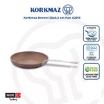 تابه تک دسته 20*3.3 سانتیمتر 1.0 لیتر قهوه ای برونی کرکماز 2915 - تصویر 2