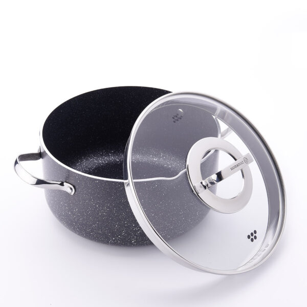 قابلمه گالاکسی 24*12.5 سانتیمتر مشکی کرکماز 2951