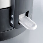 چای ساز اتوماتیک برقی 1600 وات 0.9 + 1.8 لیتر مشکی دمکولیک کرکماز 359