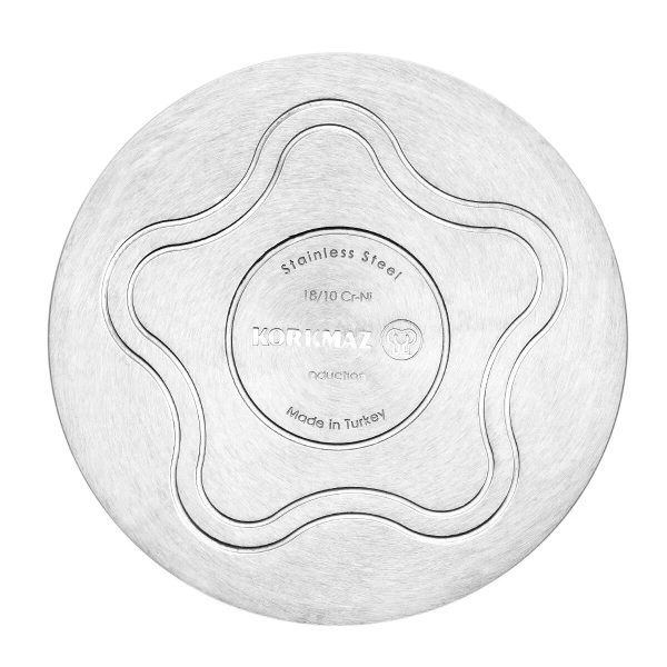 سرویس قابلمه 9 پارچه استیل آلفا کرکماز 1660