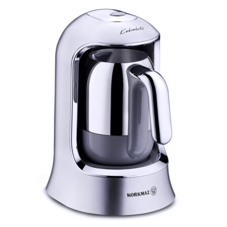 قهوه ساز ترک اتوماتیک برقی 400 وات نقره ای قهوه کولیک کرکماز 860-13