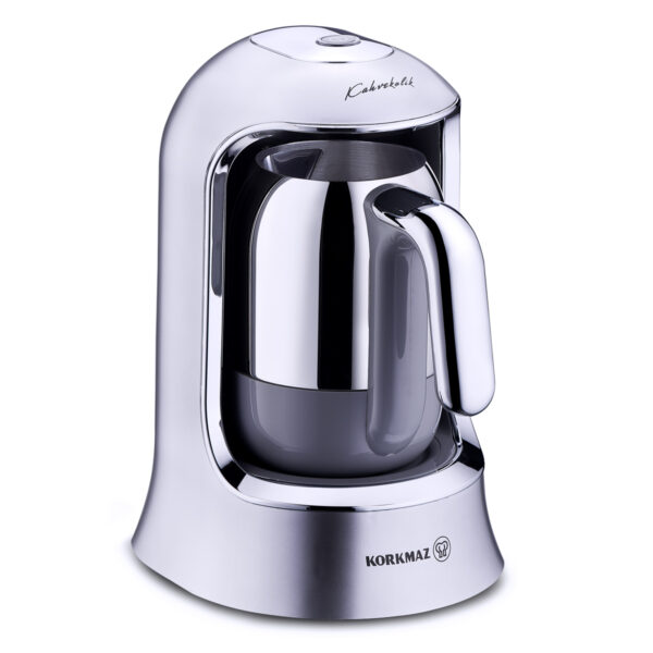 قهوه ساز ترک اتوماتیک برقی 400 وات نقره ای قهوه کولیک کرکماز 860-13