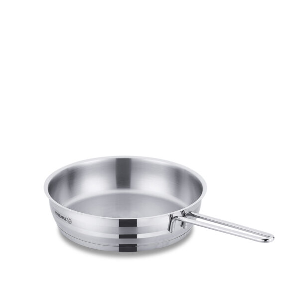 تابه 24*6.0 سانتیمتر 2.7 لیتر استیل براق آسترا کرکماز 1905