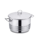 قابلمه 28*17 سانتیمتر 10.0 لیتر استیل براق مگا کرکماز 1942