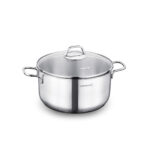 قابلمه 16*9.0 سانتیمتر 1.8 لیتر استیل براق پرلا کرکماز 1653