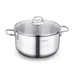 قابلمه 24*12.0 سانتیمتر 5.5 لیتر استیل براق پرلا کرکماز 1657