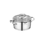 قابلمه 16*8.0 سانتیمتر 1.6 لیتر استیل مات استیما کرکماز 1990