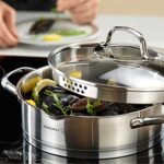 قابلمه کوتاه 24*7.0 سانتیمتر 3.0 لیتر استیل مات استیما کرکماز 1994