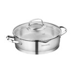 قابلمه کوتاه 24*7.0 سانتیمتر 3.0 لیتر استیل مات استیما کرکماز 1994