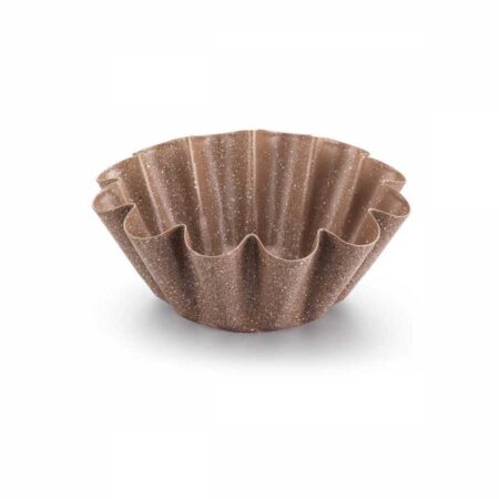 قالب کیک طرح گل 22.5 سانتی متر قهوه ای تورتا کرکماز 654