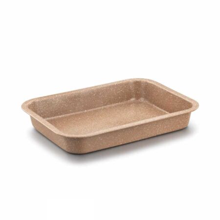 قالب مستطیل 42 سانتی متر قهوه ای تورتا کرکماز 680-02