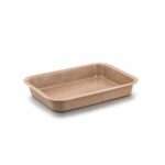 قالب مستطیل 36 سانتی متر قهوه ای تورتا کرکماز 680