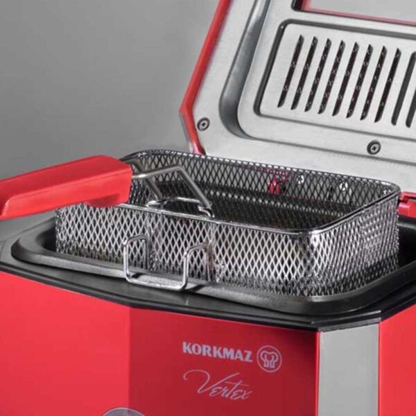 سرخ کن 900 وات قرمز ورتکس کرکماز 486-02