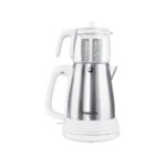 چای ساز برقی 0.7 + 1.8 لیتر استیل آلفالوکس رابیلوکس 111401