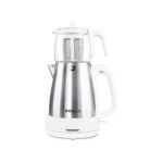 چای ساز برقی 0.7 + 1.8 لیتر استیل آلفالوکس رابیلوکس 111401