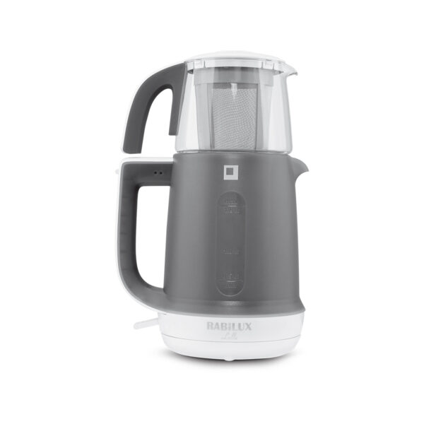 چای ساز برقی 0.7 + 1.8 لیتر طوسی لی له رابیلوکس 111409