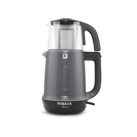 چای ساز برقی 0.7 + 1.8 لیتر طوسی ساوینو رابیلوکس 111408