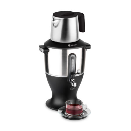 سماور برقی 2000 وات 1.2 + 3.0 لیتر استیل مات دابیو ریوالد 800209