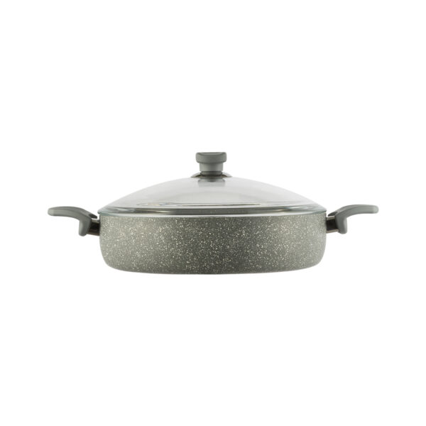 قابلمه کوتاه نچسب 28*7 سانتی متر 3.6 لیتر طوسی یورک ریوالد 650312-14