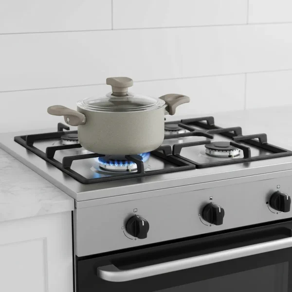 قابلمه نچسب 16*8.5 سانتی متر 1.5 لیتر بژ یورک ریوالد 6503116-0106 | لوازم خانگی ایران