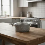 قابلمه نچسب 20*9.5 سانتی متر 2.7 لیتر طوسی یورک ریوالد 6503120-0114 | لوازم خانگی ایران