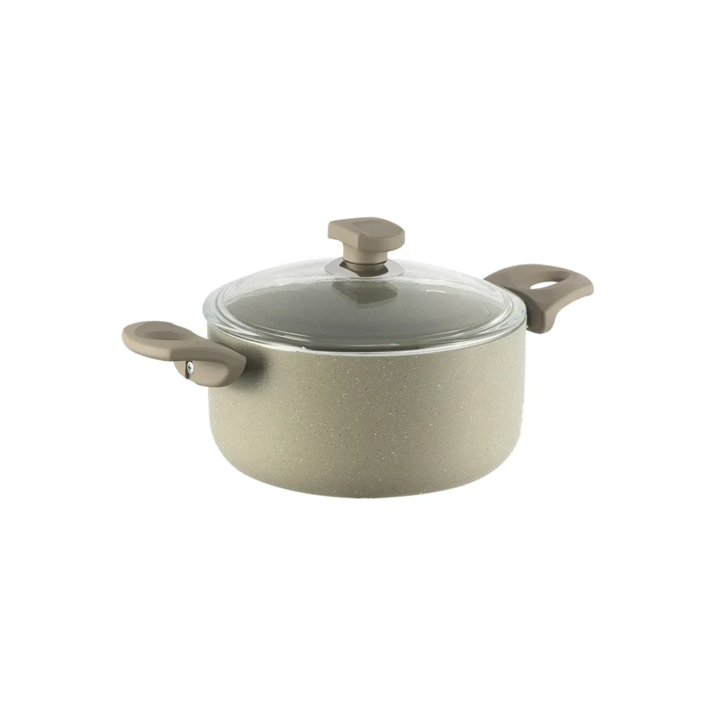 قابلمه نچسب 22*10.5 سانتی متر 3.7 لیتر بژ یورک ریوالد 6503122-0106 | لوازم خانگی ایران