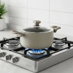 قابلمه نچسب 22*10.5 سانتی متر 3.7 لیتر بژ یورک ریوالد 6503122-0106 | لوازم خانگی ایران