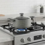 قابلمه نچسب 22*10.5 سانتی متر 3.7 لیتر طوسی یورک ریوالد 6503122-0114 | لوازم خانگی ایران