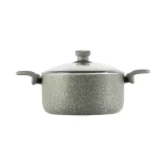 قابلمه نچسب 24*11.5 سانتی متر 4.8 لیتر طوسی یورک ریوالد 6503124-0114 | لوازم خانگی ایران