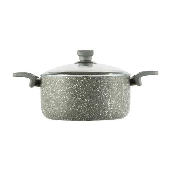 قابلمه نچسب 26*12.5 سانتی متر 6.1 لیتر طوسی یورک ریوالد 6503126-0114 | لوازم خانگی ایران