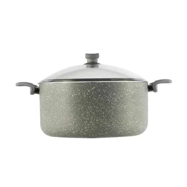 قابلمه نچسب 28*13.5 سانتی متر 7.7 لیتر طوسی یورک ریوالد 6503128-0114 | لوازم خانگی ایران