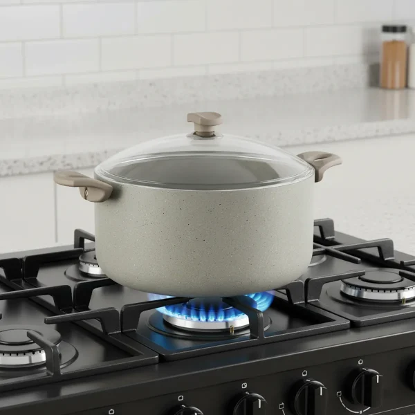 قابلمه نچسب 32*15 سانتی متر 11.5 لیتر بژ یورک ریوالد 6503132-0106 | لوازم خانگی ایران