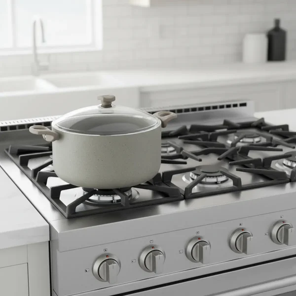 قابلمه نچسب 30*14.5 سانتی متر 10 لیتر بژ یورک ریوالد 6503130-0106 | لوازم خانگی ایران